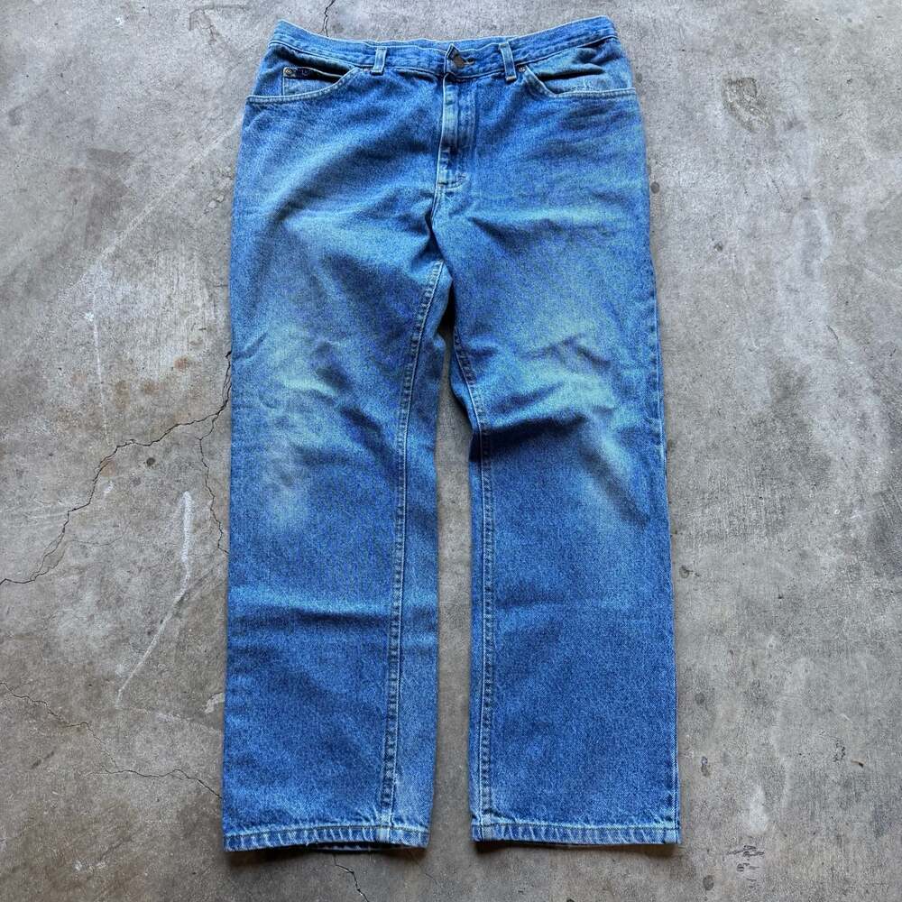 Lee Vintage Straight Leg Jeans, Size 32x30,
Denim, Made in USA - Picture 3 of 7